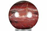 Polished Snakeskin Jasper Sphere - Western Australia #327399-1